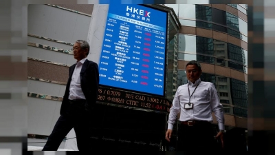 انخفاض أسهم بورصة هونغ كونغ مع اقتراب المخاطر السياسية البالغة 39 مليار دولار