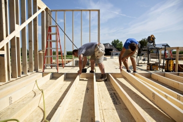 عدد المنازل الأمريكية المبدوء إنشائها يرتفع في أكتوبر وتصاريح البناء تهبط