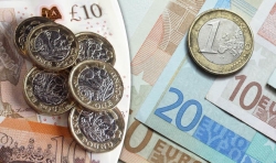 اليورو يهبط لادنى مستوى في اسبوع مقابل الاسترليني