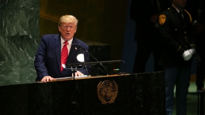 ترامب يدعو الدول لرفض العولمة وإعتناق القومية