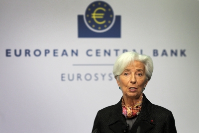 أبرز تعليقات لاجارد في مؤتمر البنك المركزي الاوروبي الصحفي